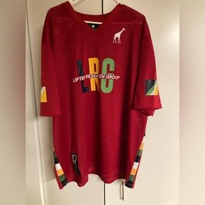 LRG Jersey and LRG Shorts 3XL Outfit.